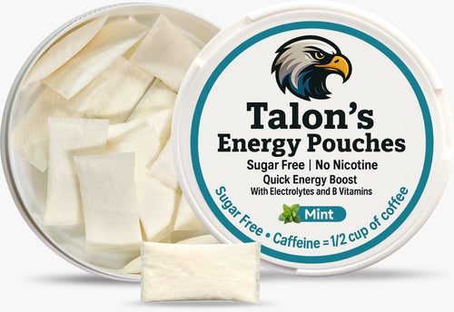 Talon: Precision Energy + Focus Caffeine Pouches(Nicotine Free)